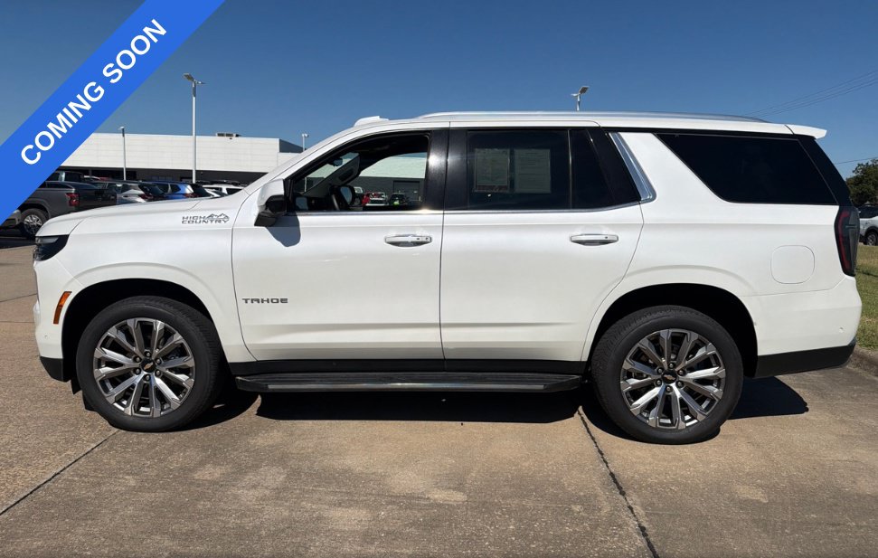 Used 2025 Chevrolet Tahoe High Country SUV