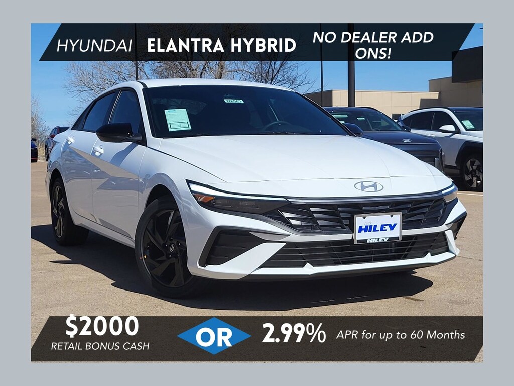 New 2026 Hyundai Elantra Hybrid SEL Sport Sedan