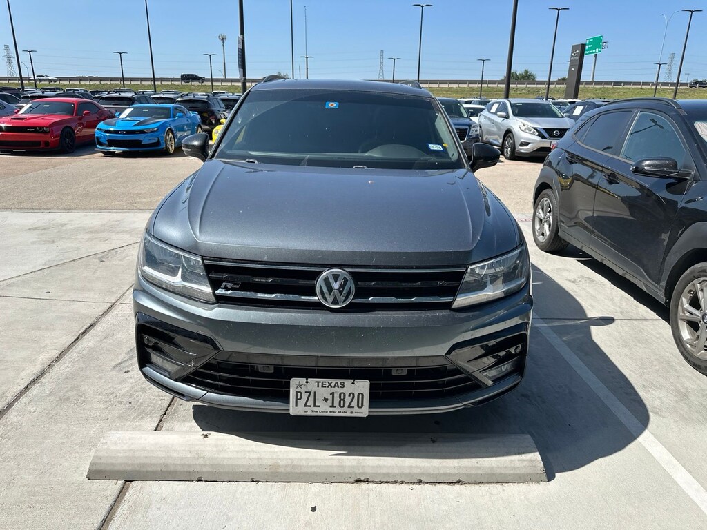 Used 2021 Volkswagen Tiguan 2.0T SE R-Line Black SUV