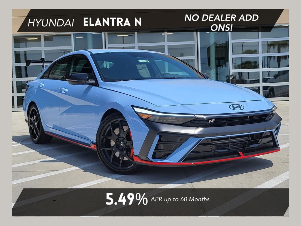 New 2026 Hyundai Elantra N TCR Sedan