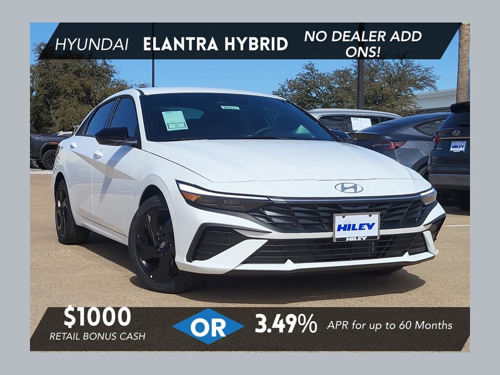 New 2026 Hyundai Elantra Hybrid SEL Sport Sedan