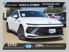 2026 Hyundai Sonata Hybrid Blue Sedan