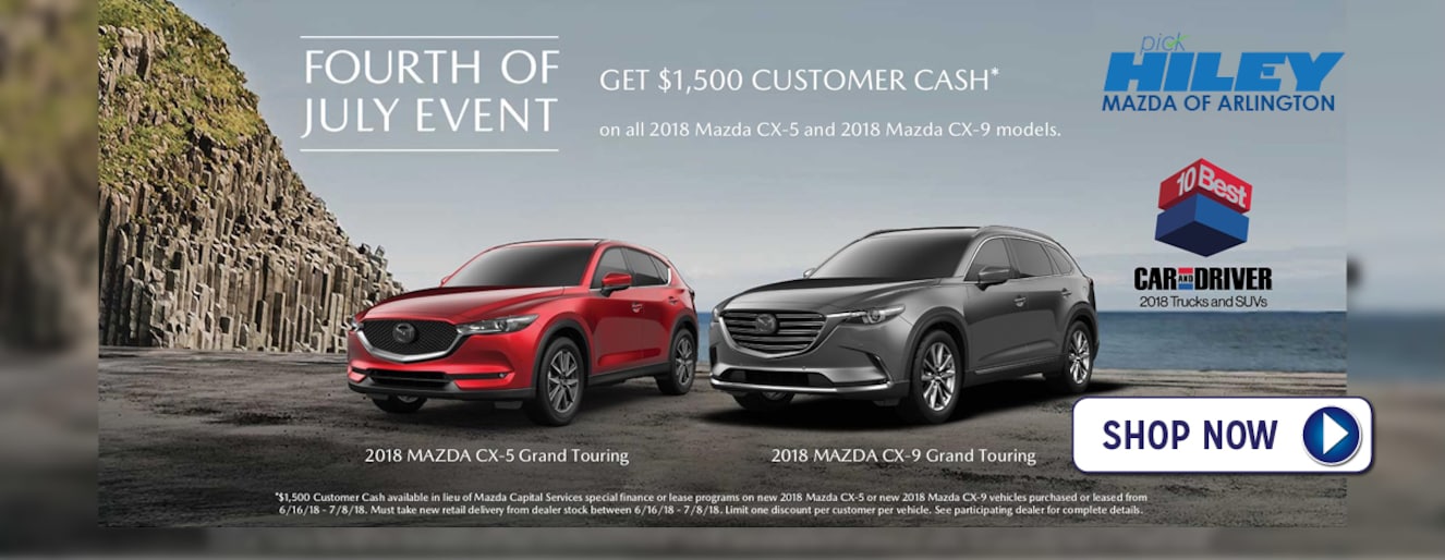 Mazda Dealer in Arlington, TX New/Used, Parts/Service