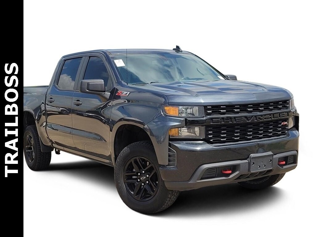 Used 2022 Chevrolet Silverado 1500 LTD Custom Trail Boss Truck Crew Cab