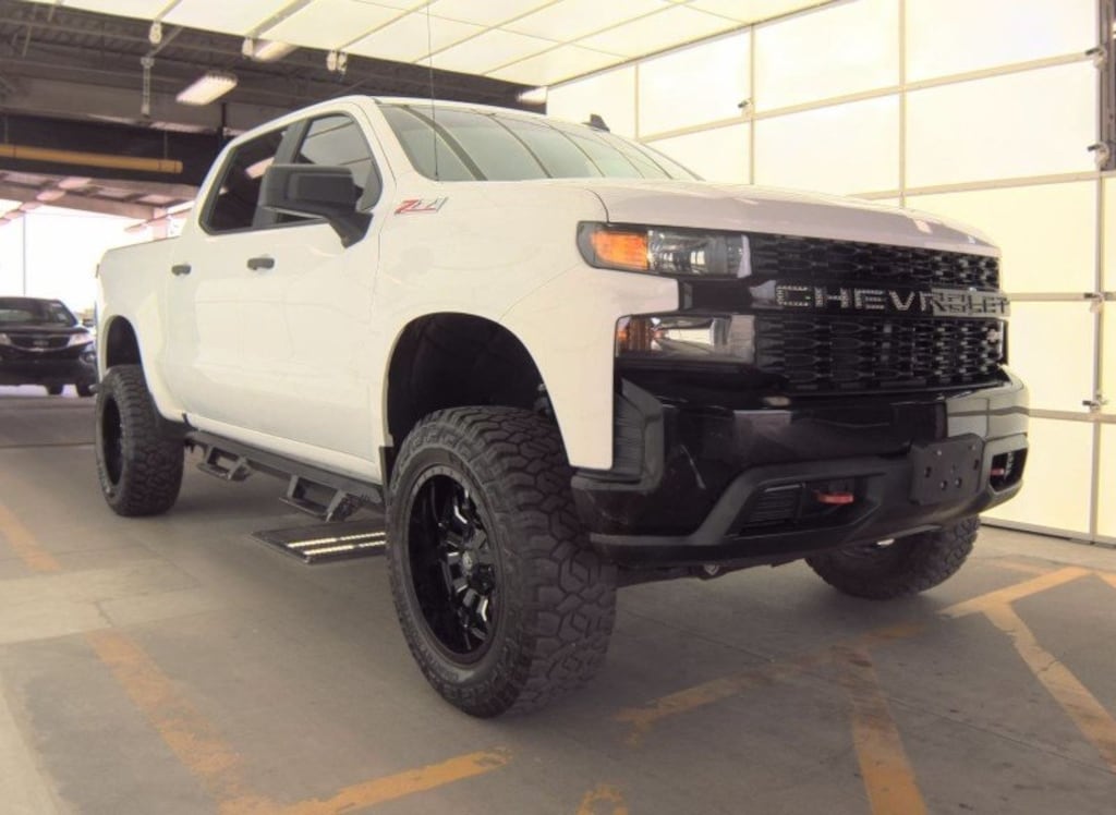 Used 2019 Chevrolet Silverado 1500 Silverado Custom Trail Boss Truck Crew Cab
