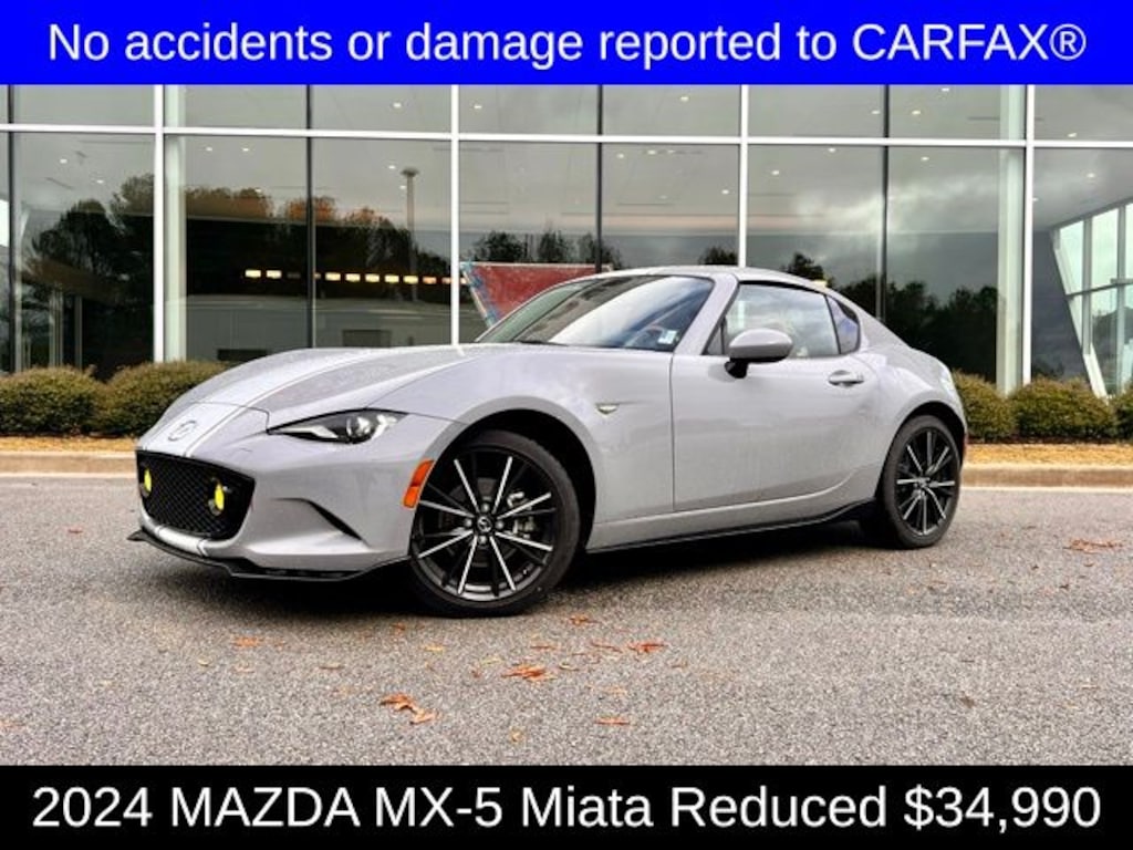 Used 2024 Mazda MX-5 Miata RF Grand Touring Convertible