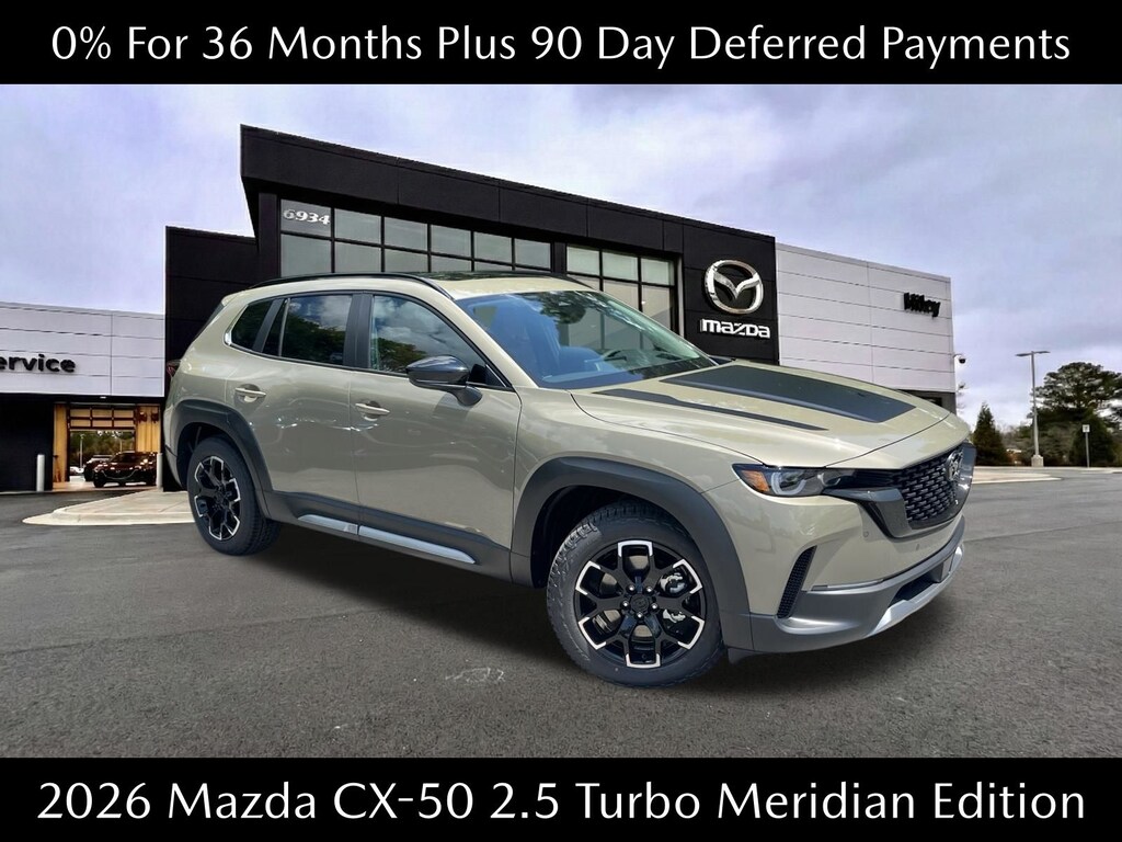New 2026 Mazda CX-50 2.5 Turbo Meridian Edition SUV