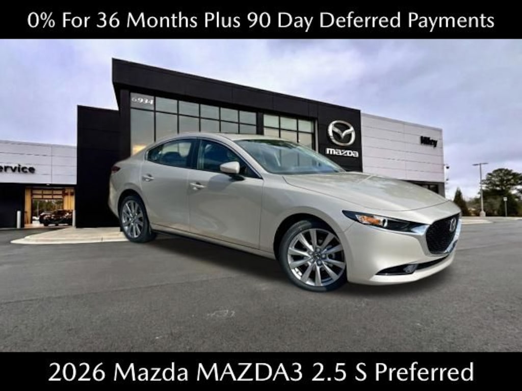 New 2026 Mazda Mazda3 2.5 S Preferred Sedan