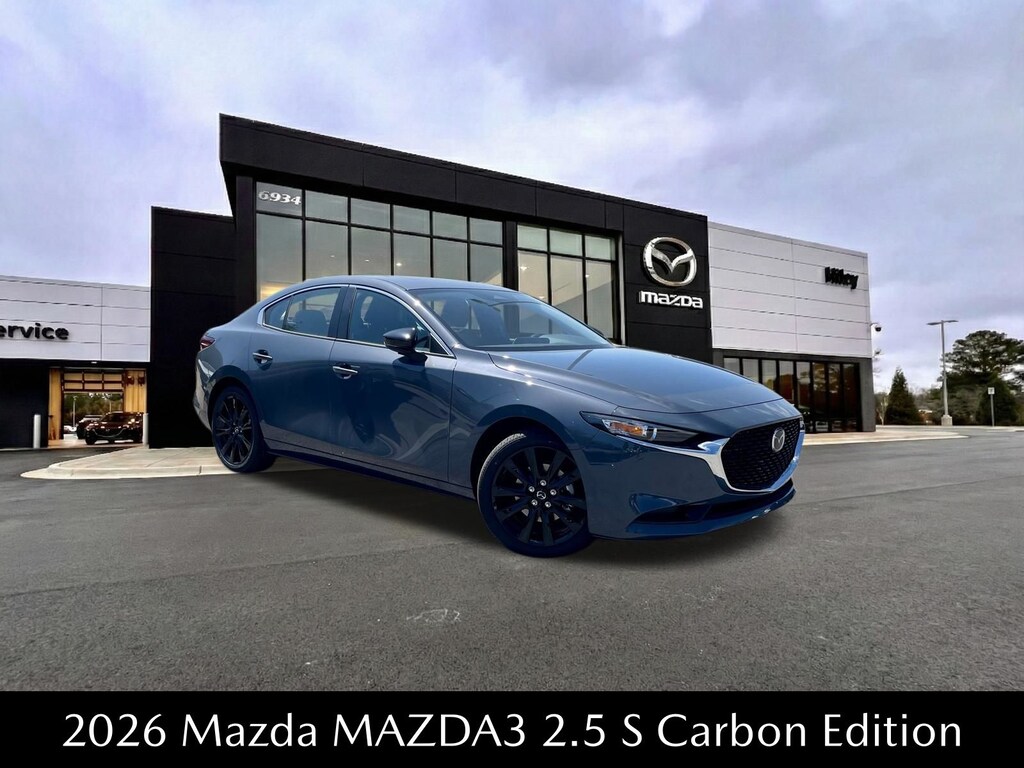 New 2026 Mazda Mazda3 2.5 S Carbon Edition Sedan