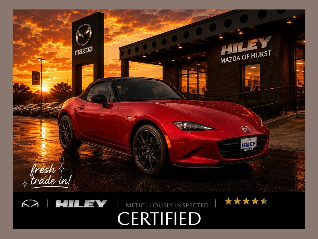 Certified 2026 Mazda MX-5 Miata Sport Convertible