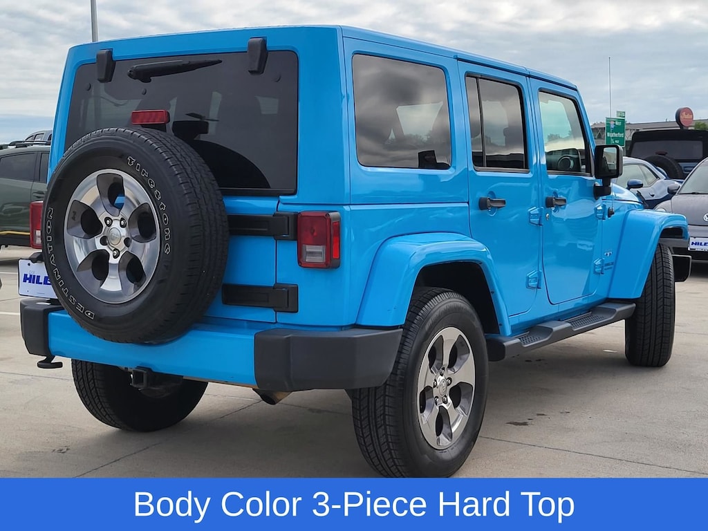 Used 2017 Jeep Wrangler Unlimited Sahara SUV