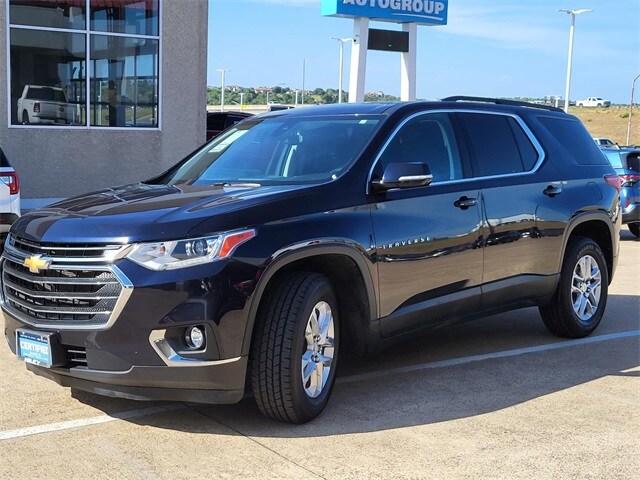 Certified 2020 Chevrolet Traverse 1LT with VIN 1GNERGKW9LJ154699 for sale in Arlington, TX