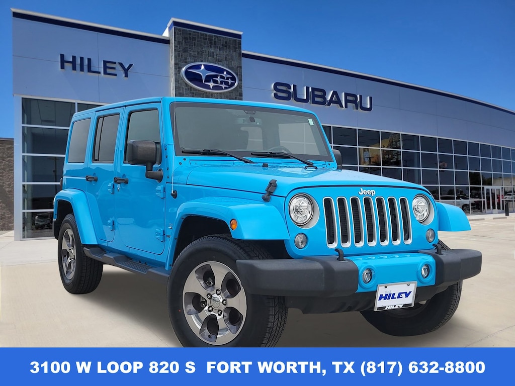 Used 2017 Jeep Wrangler Unlimited Sahara SUV