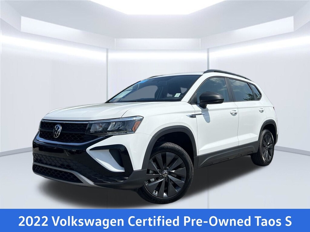 Certified 2022 Volkswagen Taos 1.5T S SUV