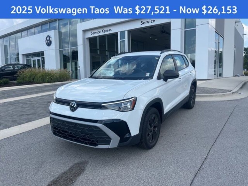 New 2025 Volkswagen Taos 1.5T S SUV