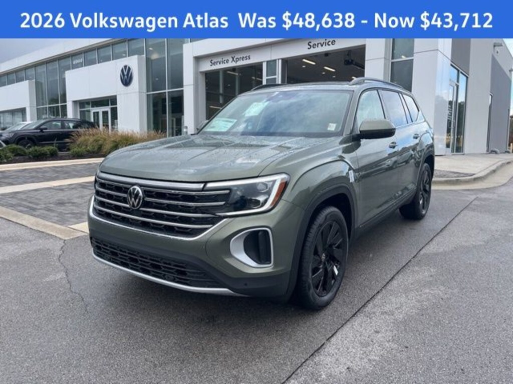 New 2026 Volkswagen Atlas 2.0T SE w/Technology SUV