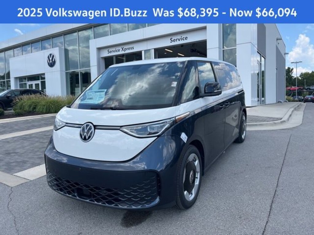 New 2025 Volkswagen ID. Buzz Pro S Plus Van Passenger Van