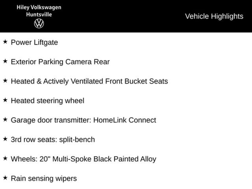 New 2026 Volkswagen Atlas 2.0T SE w/Technology SUV