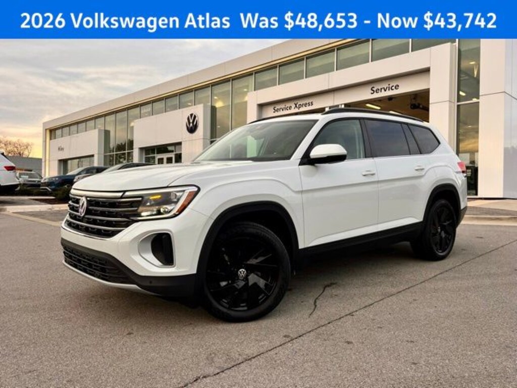 New 2026 Volkswagen Atlas 2.0T SE w/Technology SUV