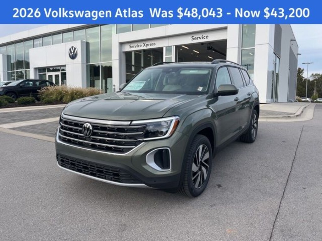 New 2026 Volkswagen Atlas 2.0T SE w/Technology SUV