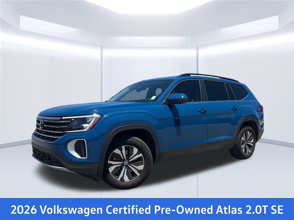 Certified 2026 Volkswagen Atlas SE SUV