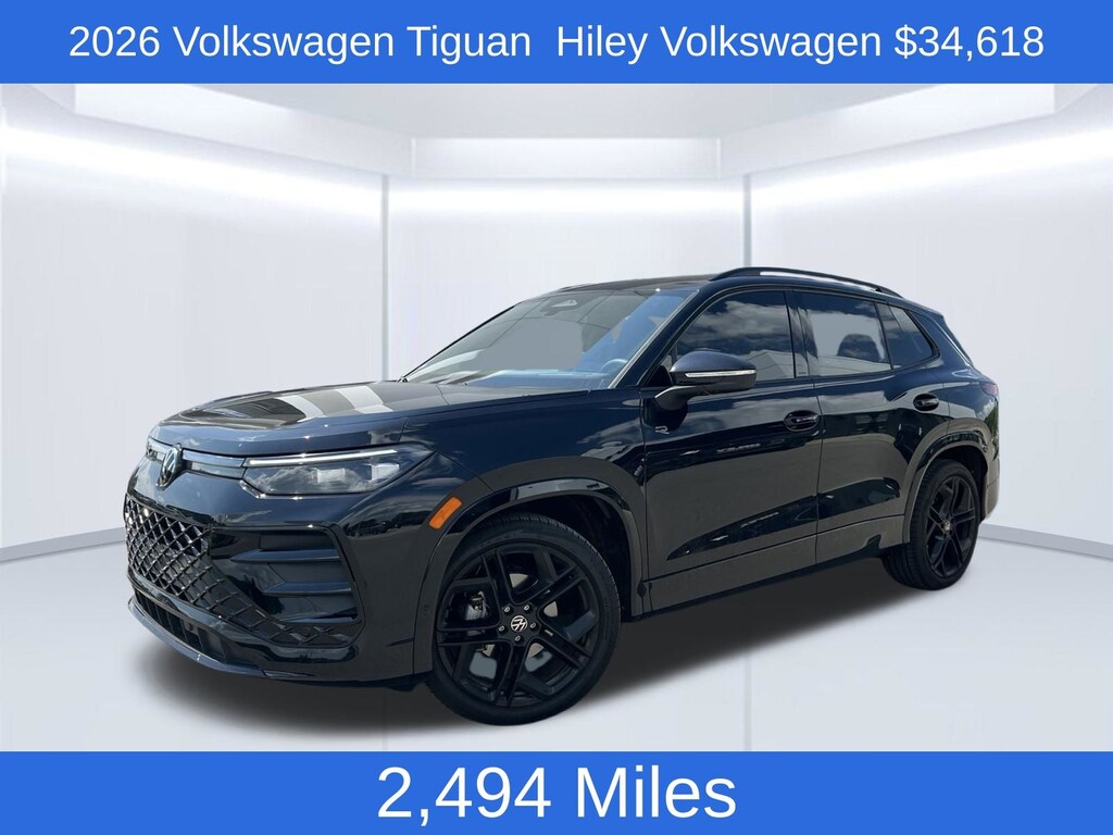Used 2026 Volkswagen Tiguan SE R-Line Black SUV