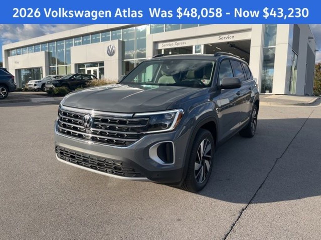 New 2026 Volkswagen Atlas 2.0T SE w/Technology SUV