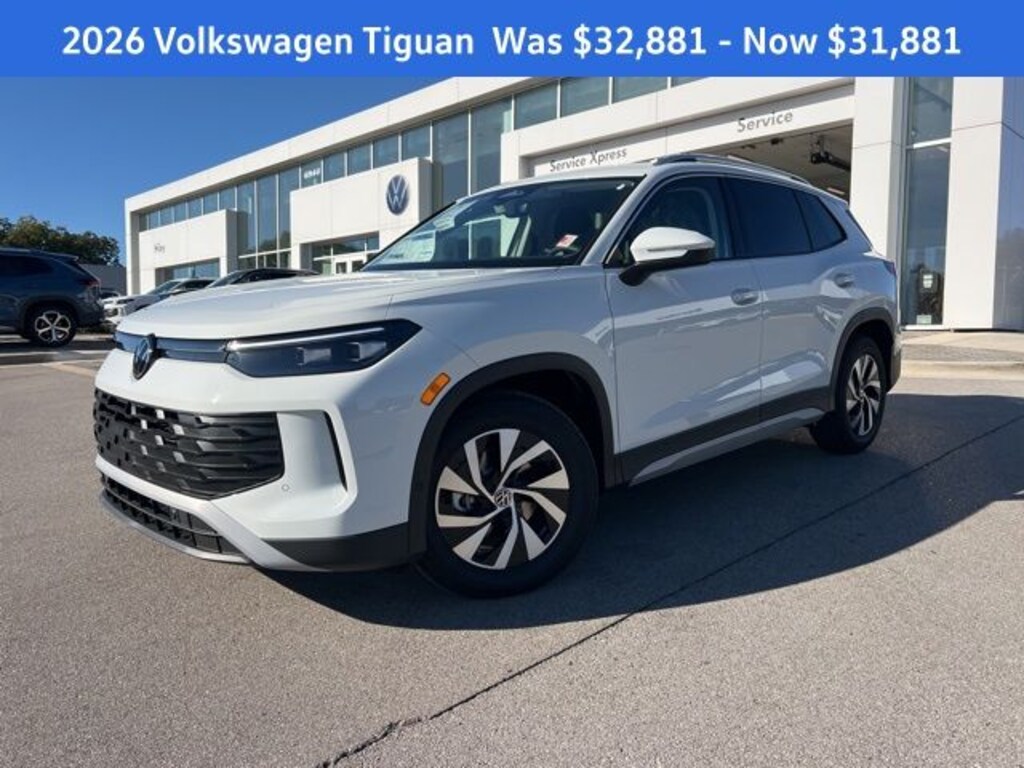New 2026 Volkswagen Tiguan 2.0T S SUV