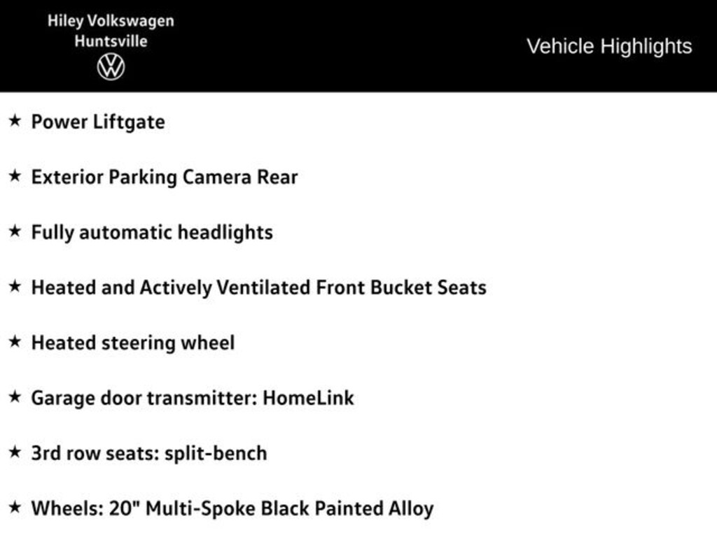 New 2026 Volkswagen Atlas 2.0T SE w/Technology SUV