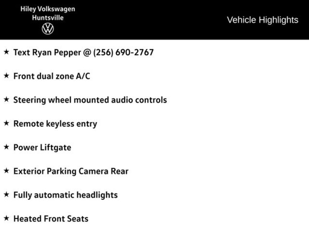 New 2026 Volkswagen Tiguan 2.0T SE SUV