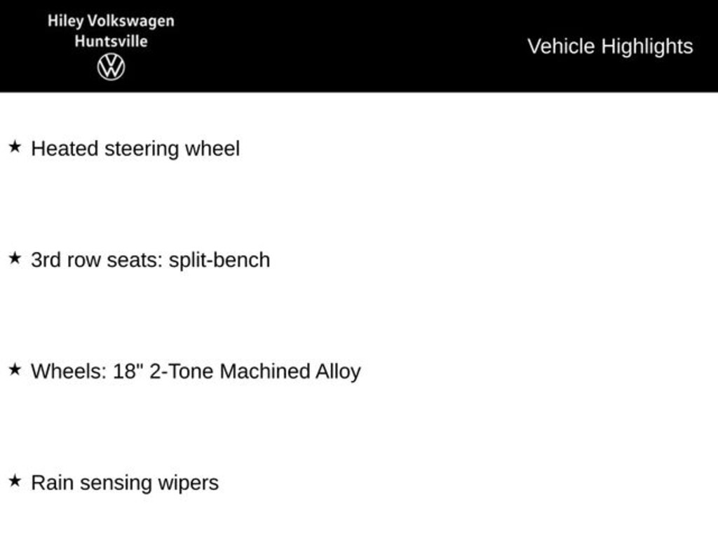 New 2026 Volkswagen Atlas 2.0T SE SUV