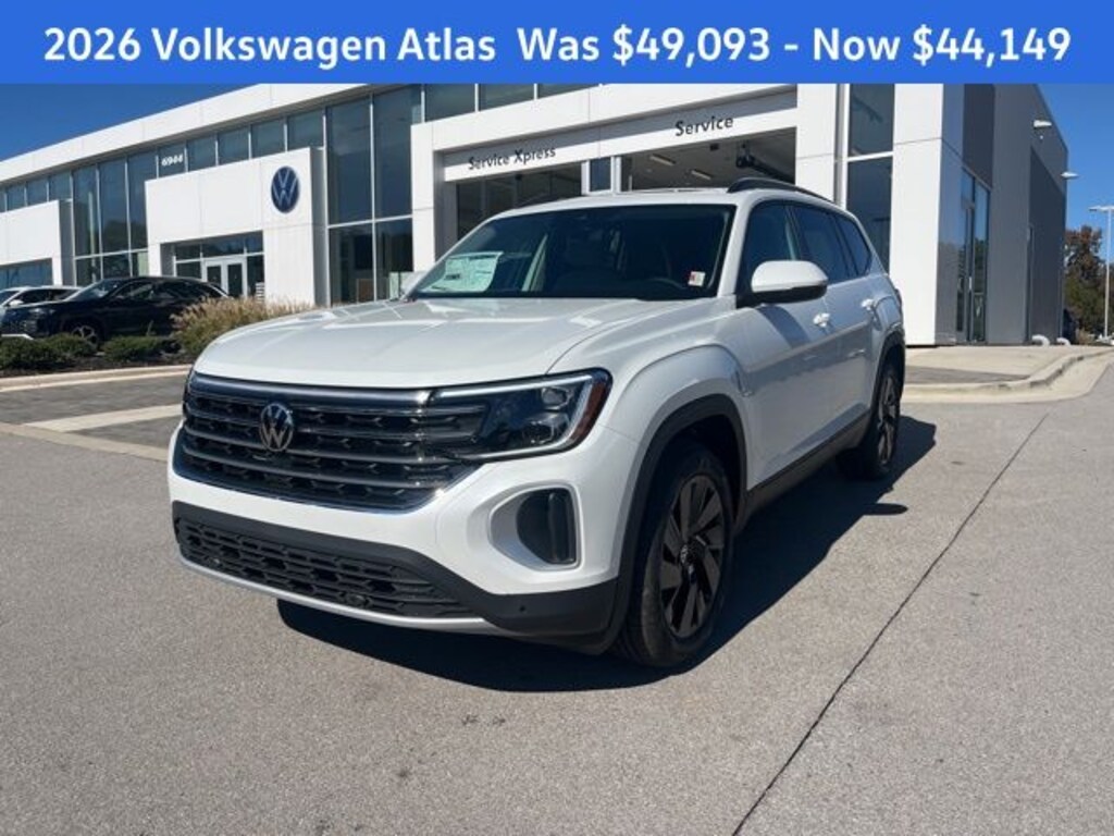 New 2026 Volkswagen Atlas 2.0T SE w/Technology SUV