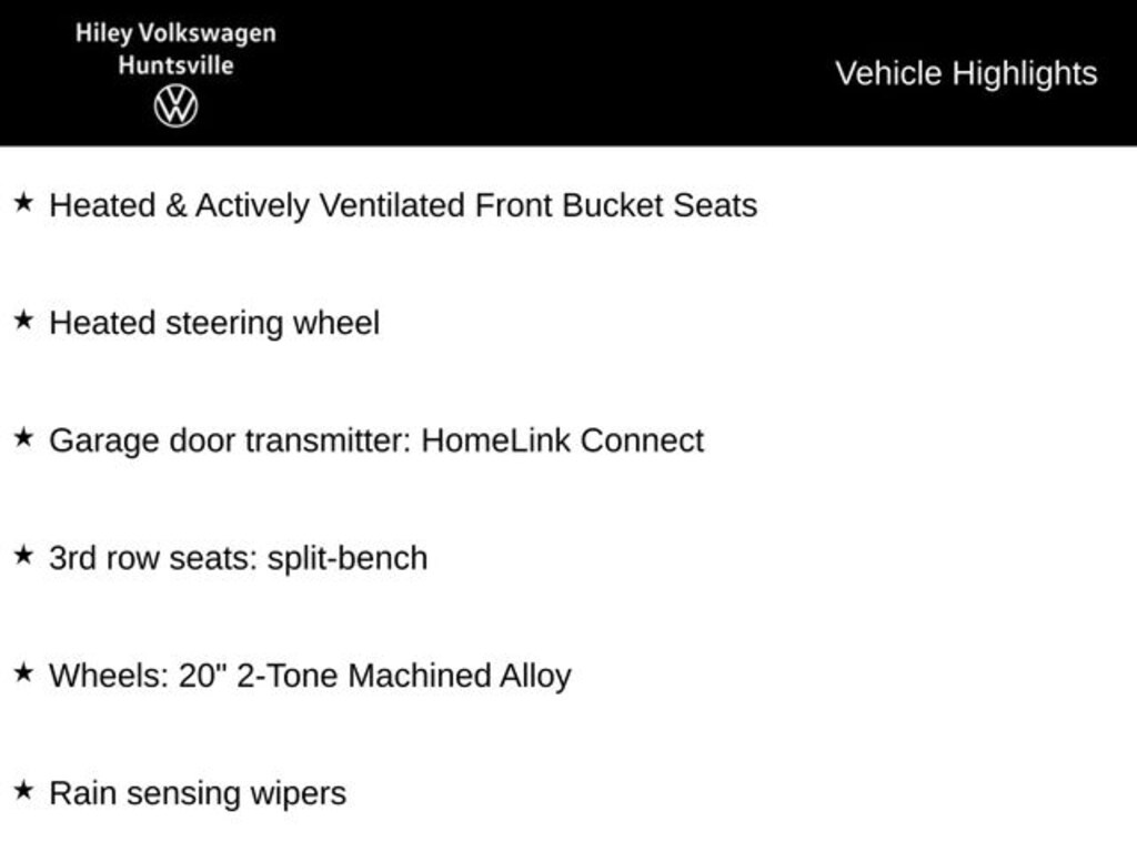 New 2026 Volkswagen Atlas 2.0T SE w/Technology SUV