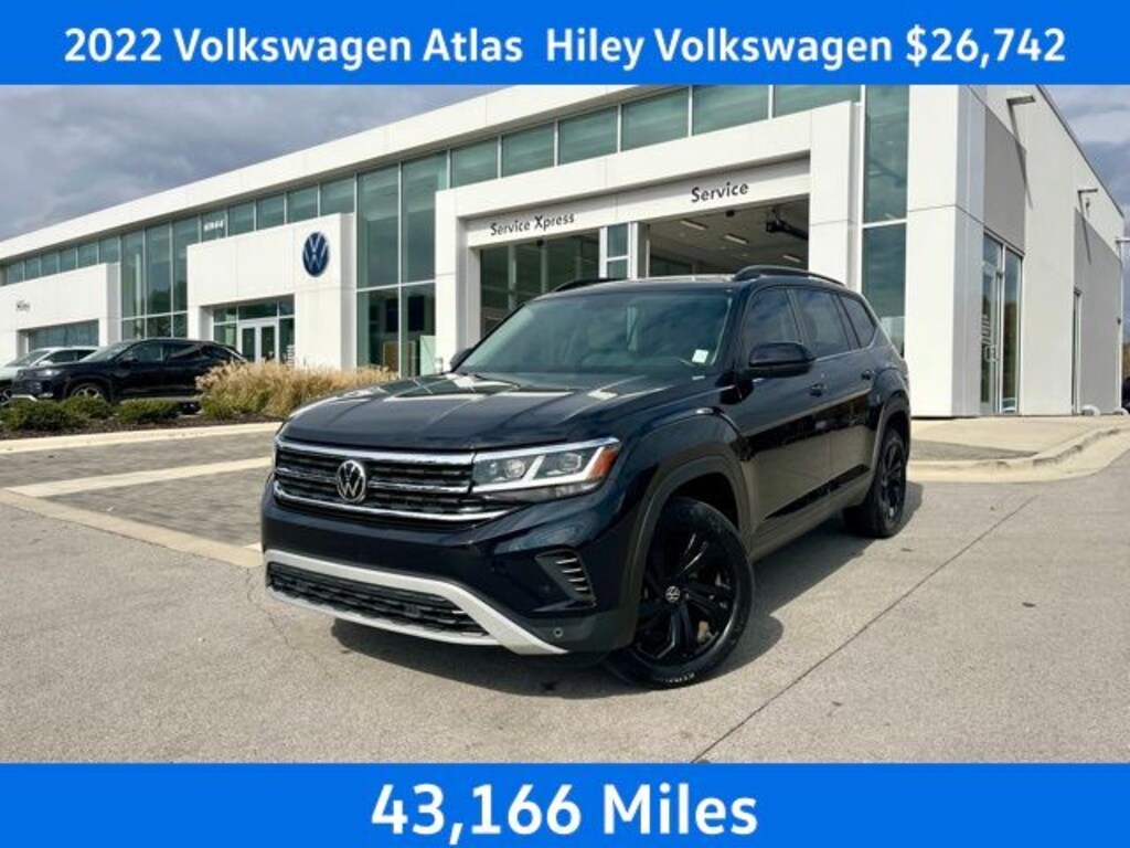 Certified 2022 Volkswagen Atlas 2.0T SE w/Technology SUV