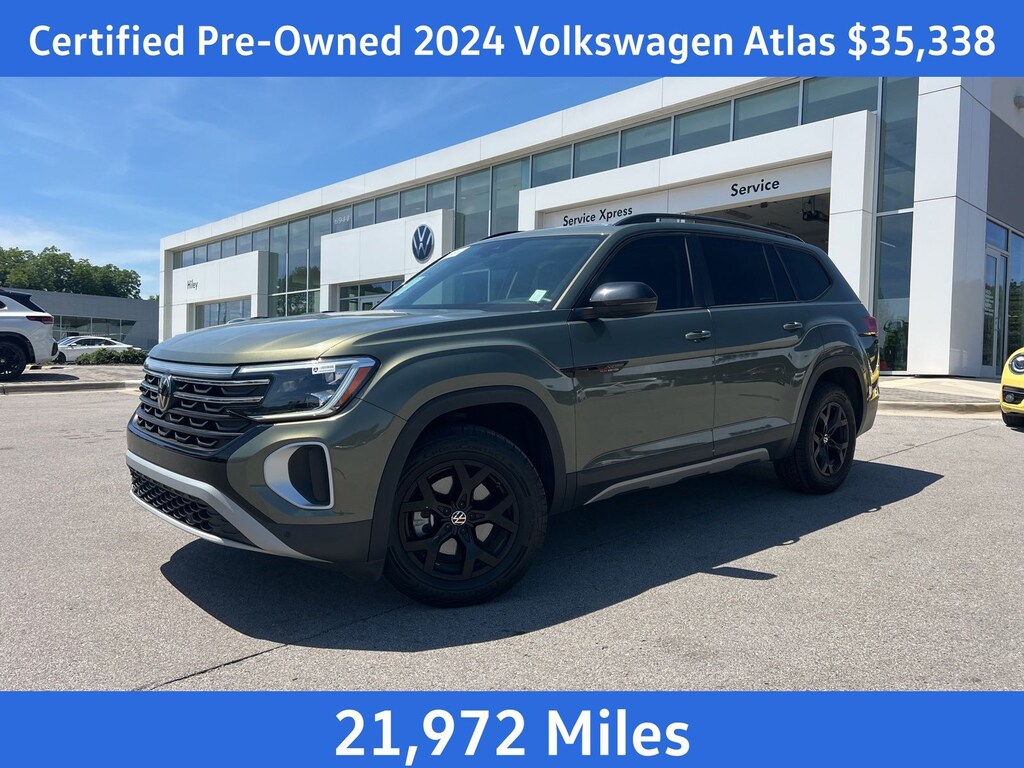 Certified 2024 Volkswagen Atlas 2.0T Peak Edition SE w/Technology SUV