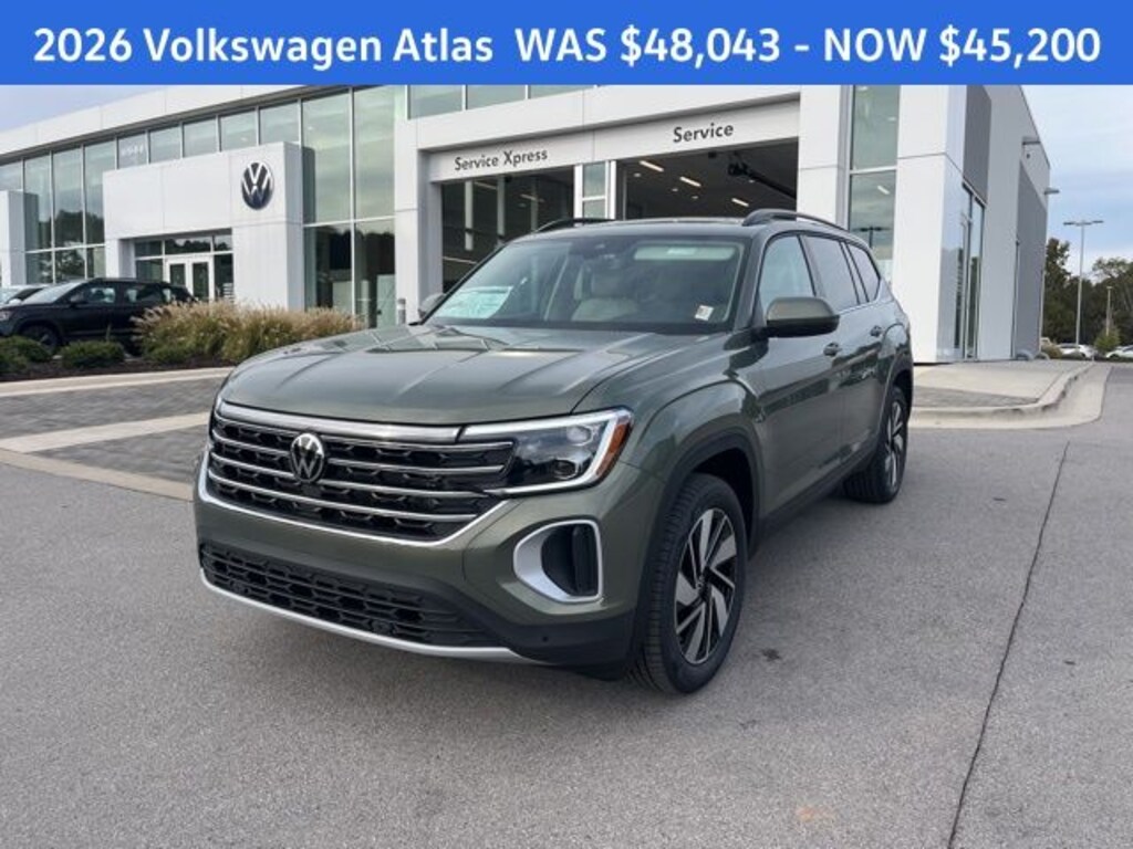 New 2026 Volkswagen Atlas 2.0T SE w/Technology SUV