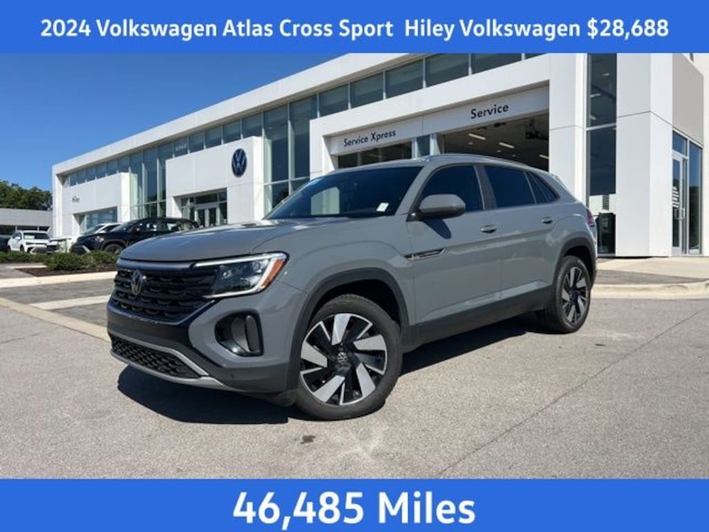 Certified 2024 Volkswagen Atlas Cross Sport 2.0T SE w/Technology SUV