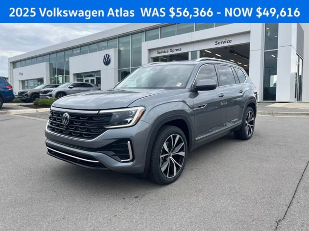 New 2025 Volkswagen Atlas 2.0T SEL Premium R-Line SUV