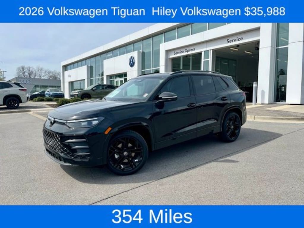Used 2026 Volkswagen Tiguan 2.0T SE R-Line Black SUV