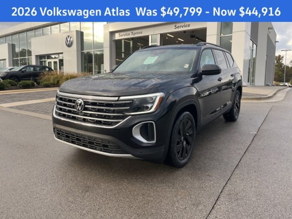 New 2026 Volkswagen Atlas 2.0T SE w/Technology SUV