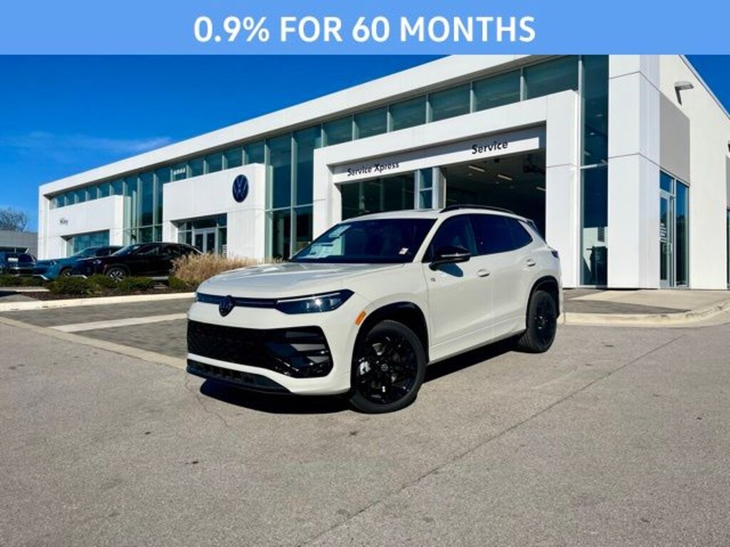 New 2026 Volkswagen Tiguan 2.0T SE R-Line Black SUV