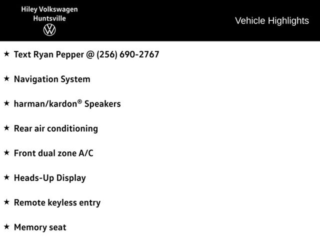 New 2026 Volkswagen Tiguan 2.0T SEL R-Line Turbo SUV