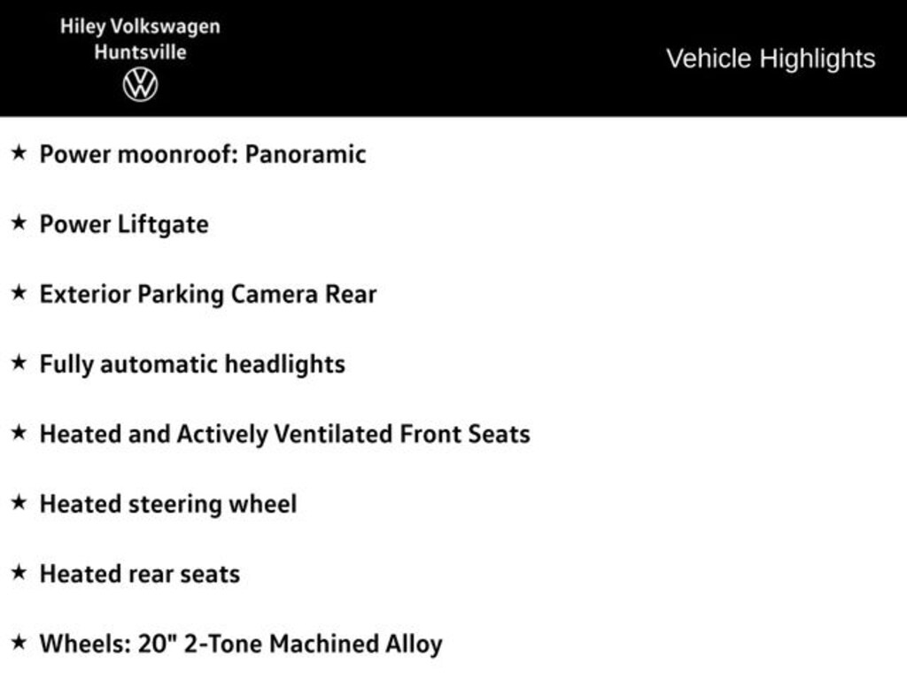New 2026 Volkswagen Tiguan 2.0T SEL R-Line Turbo SUV