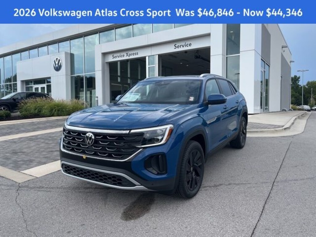 New 2026 Volkswagen Atlas Cross Sport 2.0T SE w/Technology SUV