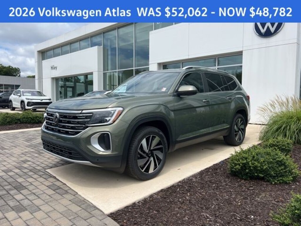 New 2026 Volkswagen Atlas 2.0T SEL SUV