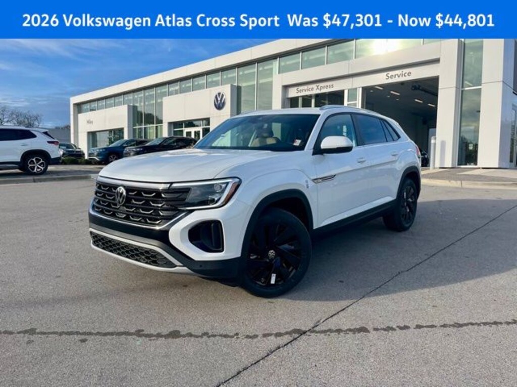 New 2026 Volkswagen Atlas Cross Sport 2.0T SE w/Technology SUV