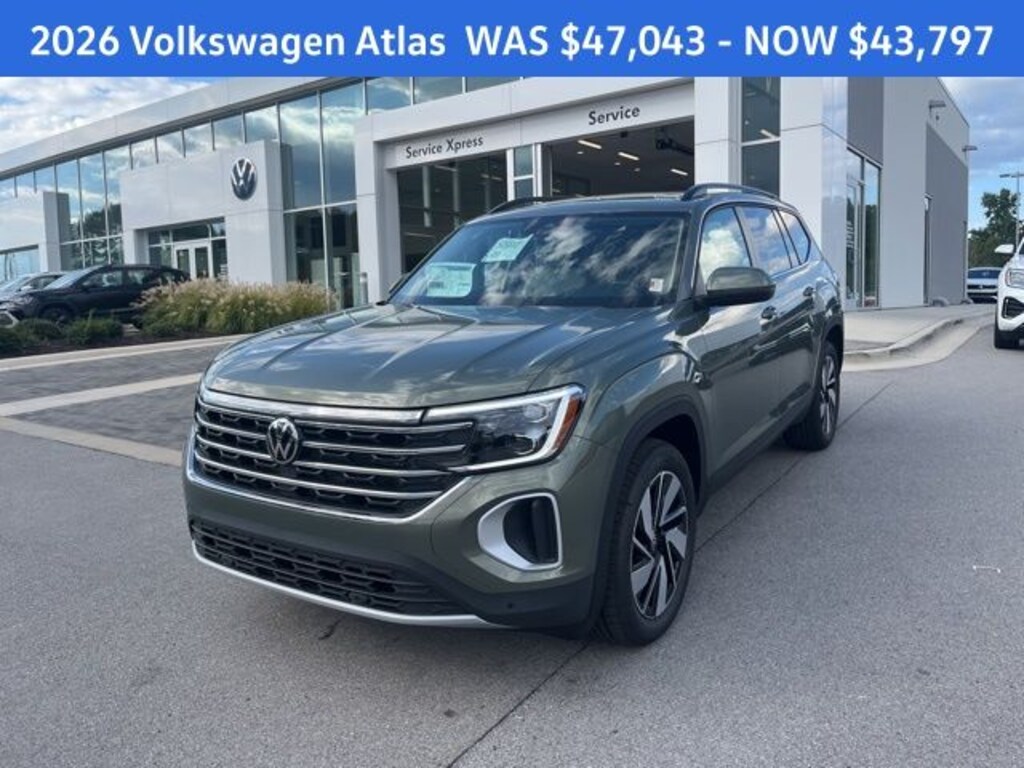 New 2026 Volkswagen Atlas 2.0T SE w/Technology SUV