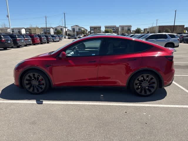Used 2023 Tesla Model Y Performance with VIN 7SAYGDEF9PF911431 for sale in San Antonio, TX
