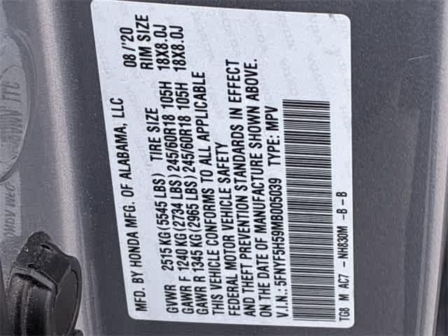 Thumbnail: 2021 Honda Pilot - 39