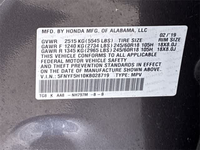 Thumbnail: 2019 Honda Pilot - 37